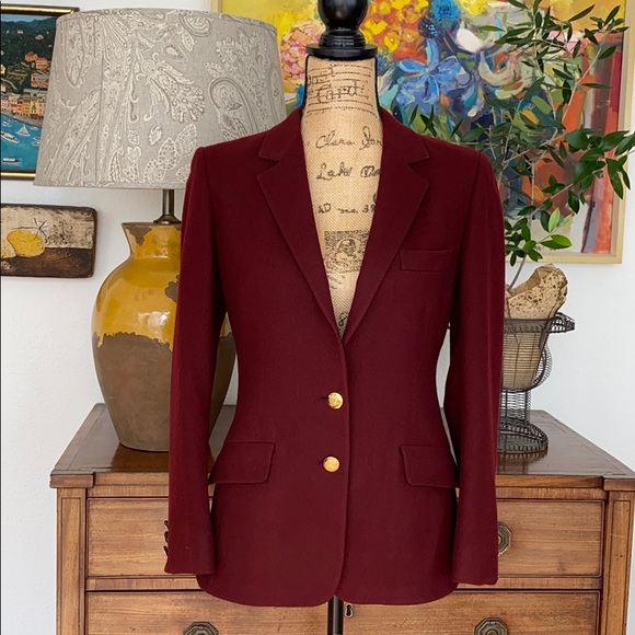 Vintage AQUASCUTUM WOOL BLAZER - Picture 7 of 8